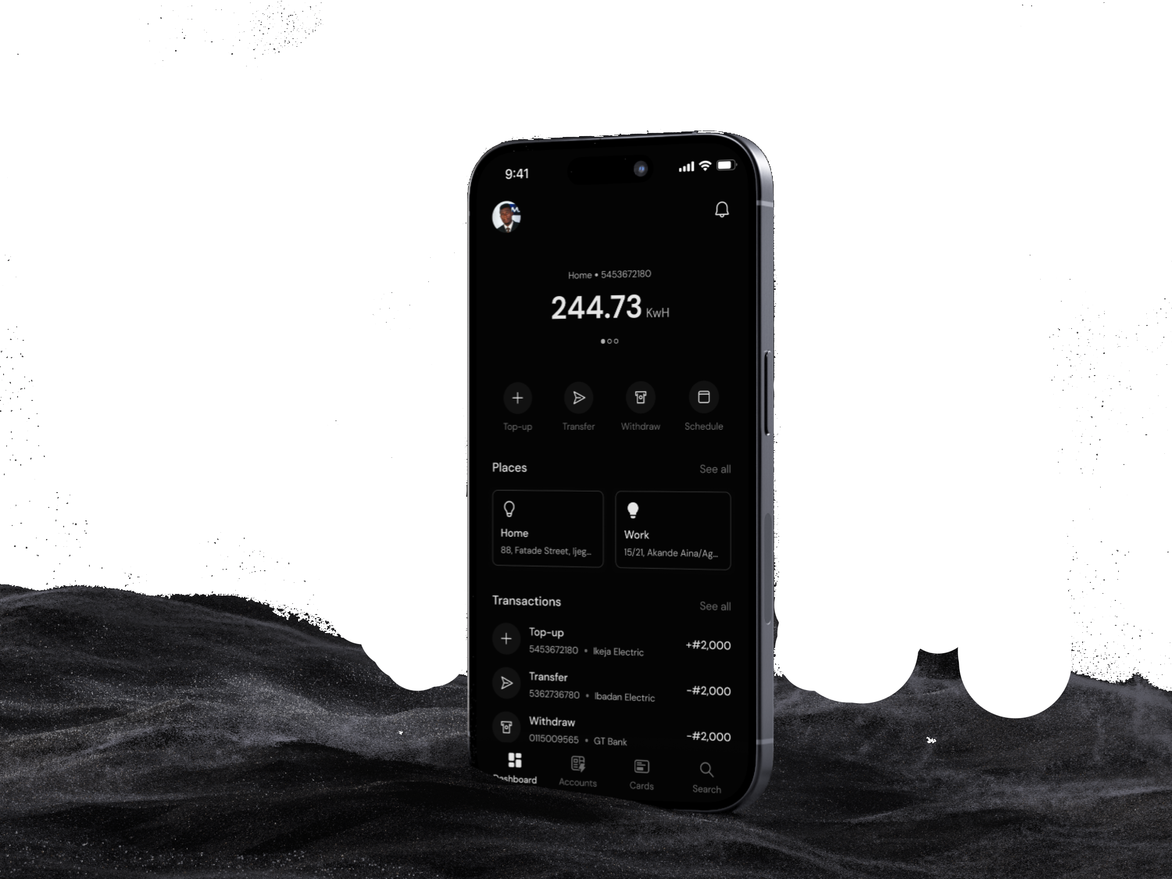 UI sample for UpNepa.