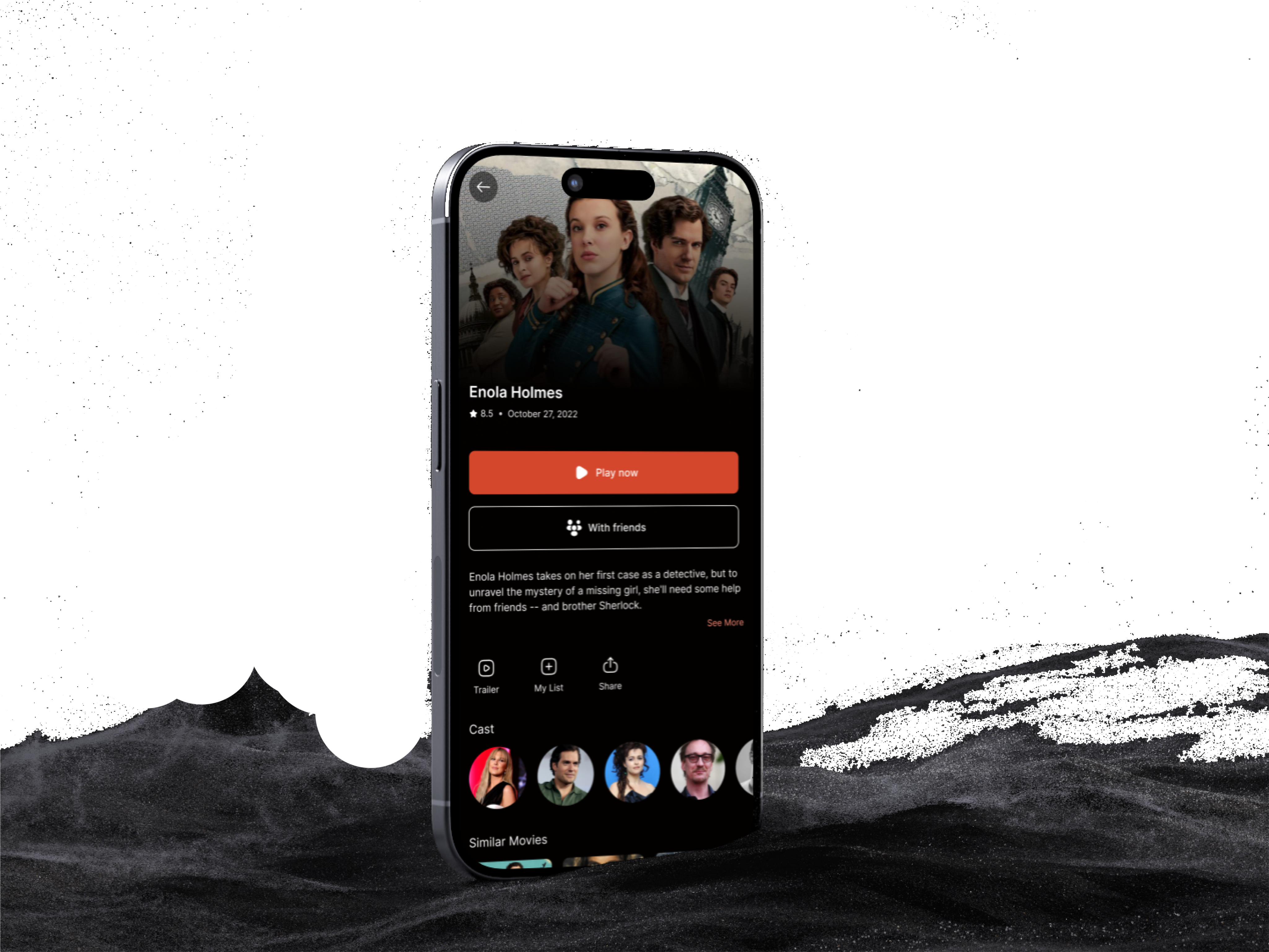 UI sample for Plause.